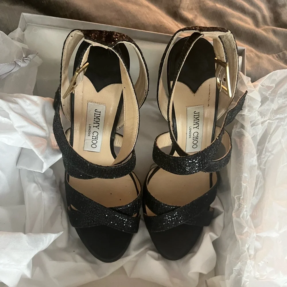 Jimmy Choo black heels - Picture 3 of 6